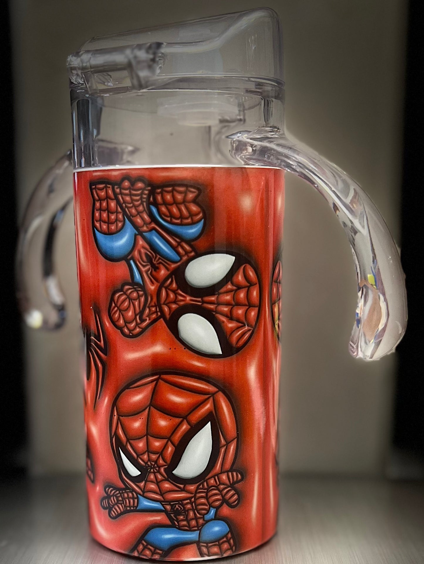 3D spider-man Sippy Cup