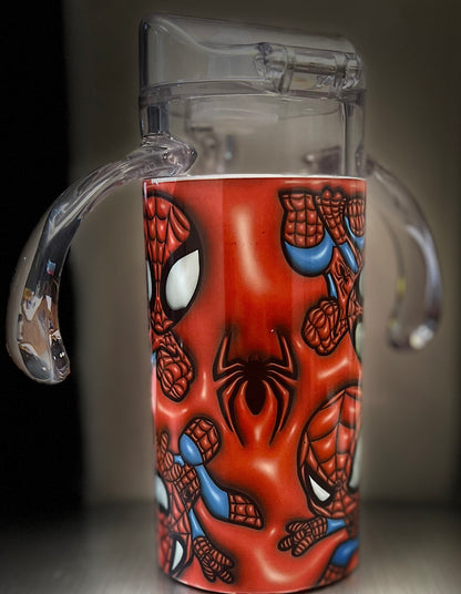 3D spider-man Sippy Cup