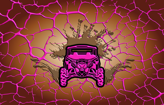ATV Shattered Pink