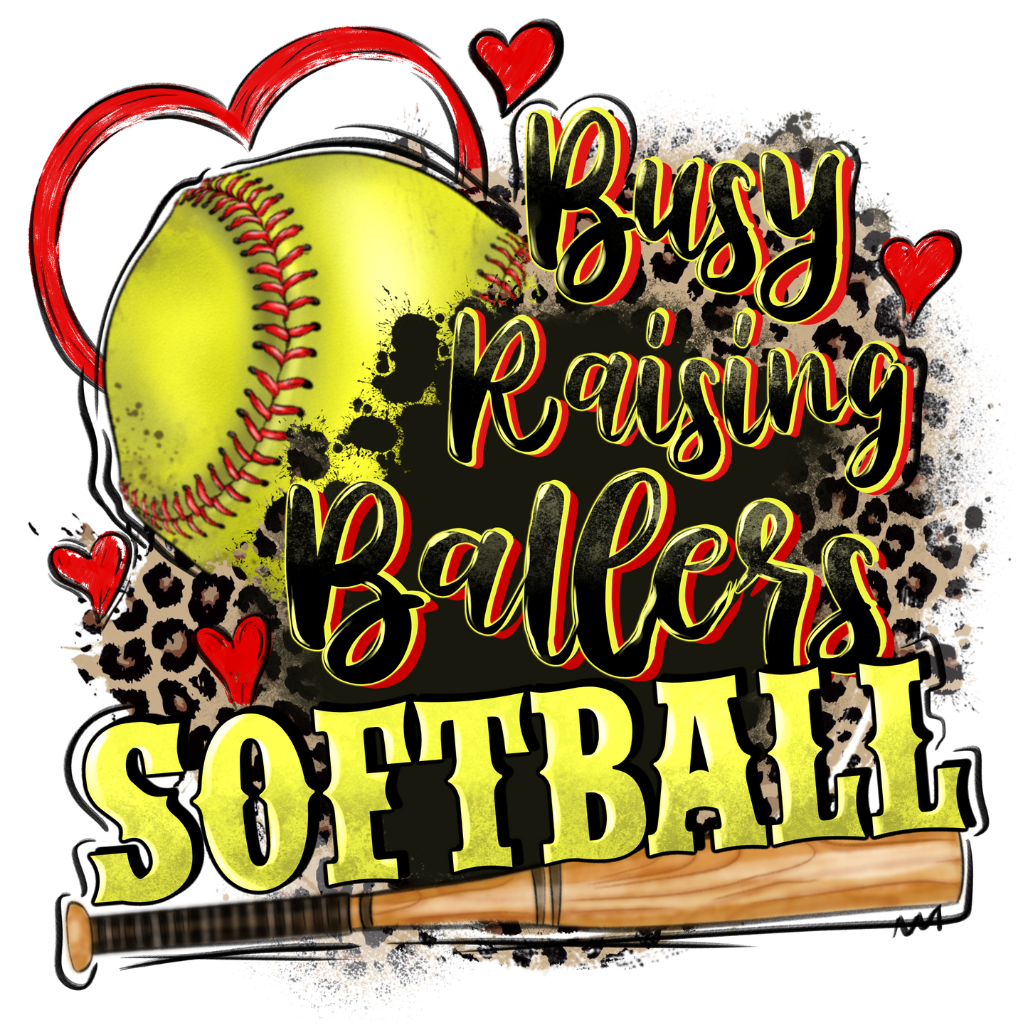Busy Raising Ballers (softball)